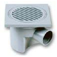 SIPHON DE SOL PVC NICOLL 40 HORIZONTAL